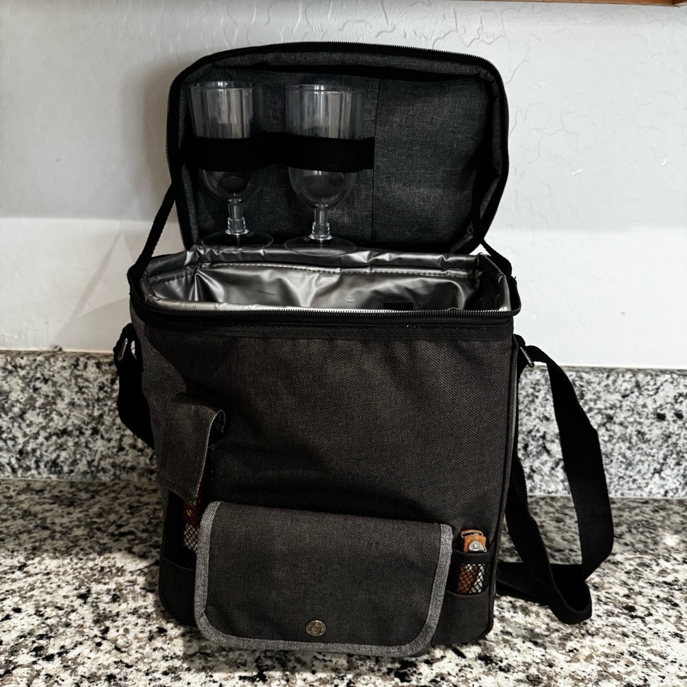 Picnic at Ascot Wine and Cheese Cooler Tote